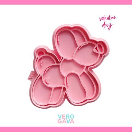 Cortador de galleta perro globo 5 ú 10cm