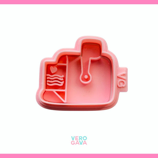 Cortador de galleta buzón de cartas 5cm