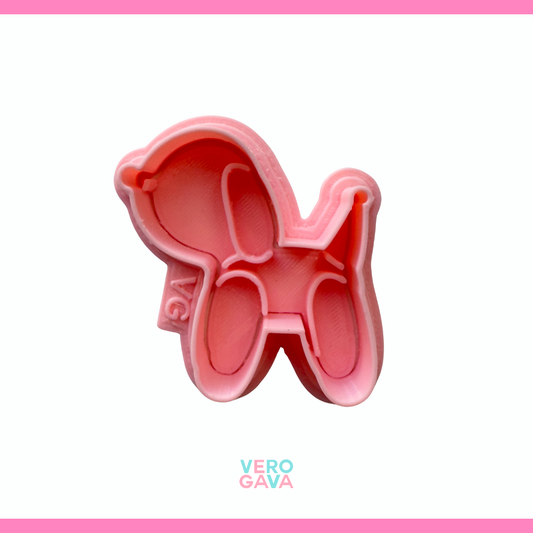 Cortador de galleta, PERRO globo 2