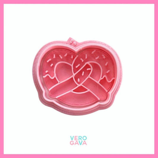 Cortador de galleta pretzel 10cm