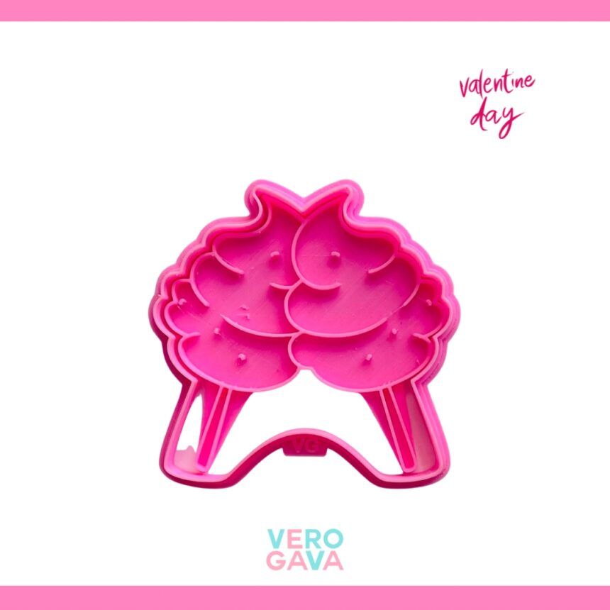 Cortador de galleta algodon de azucar duo 10cm